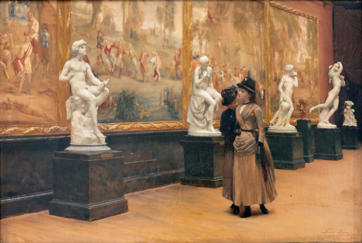 Wizyta w Muzeum autorstwa Louis Pion