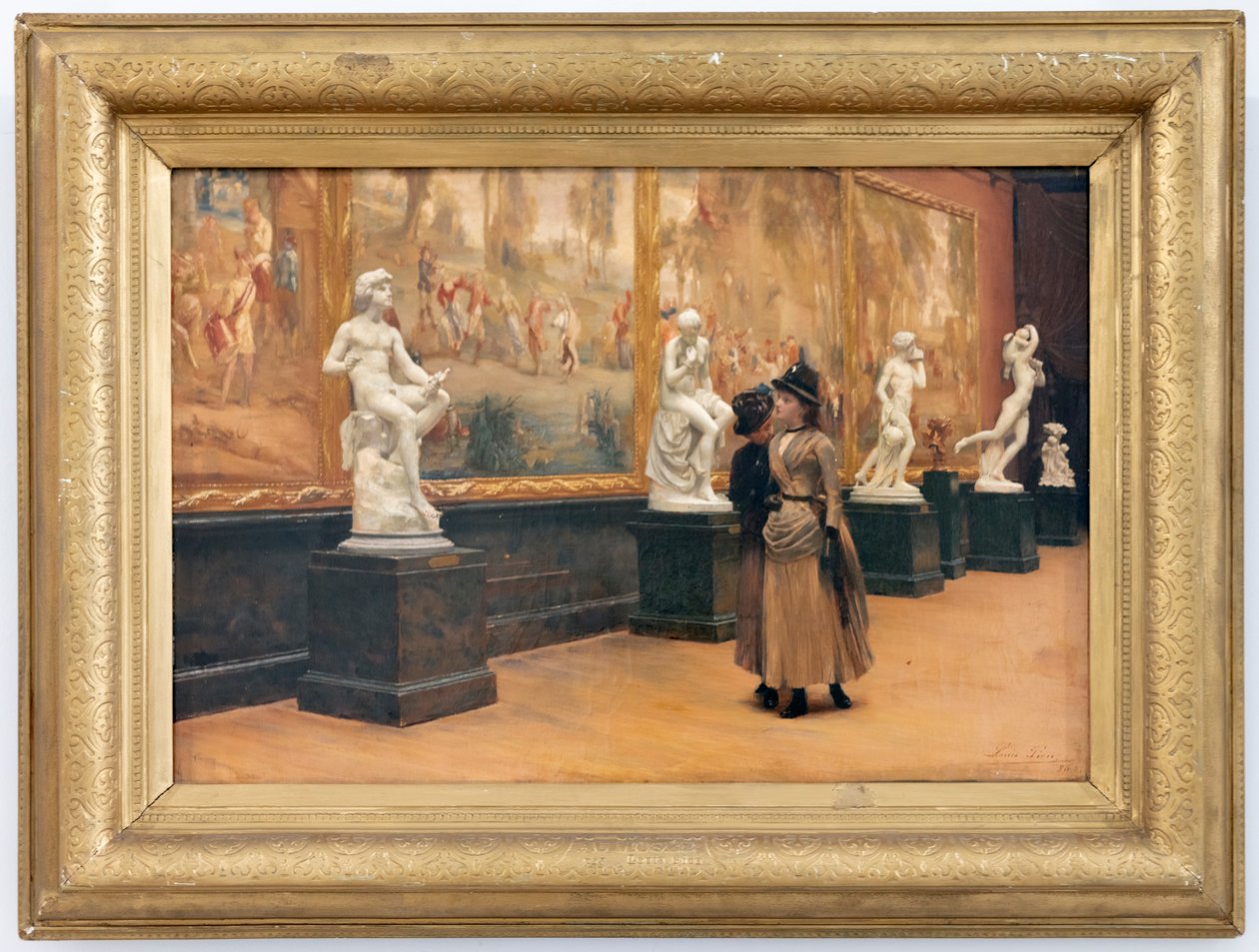 Wizyta w Muzeum autorstwa Louis Pion