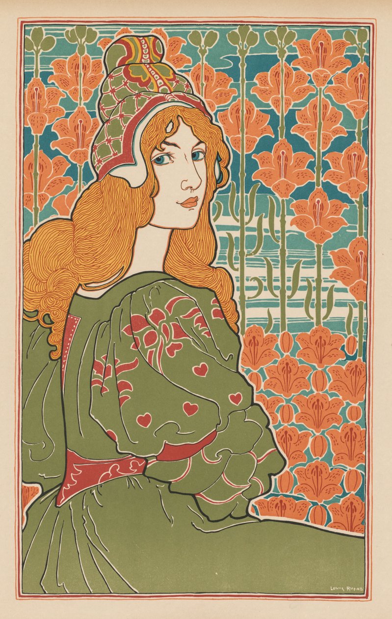 Współczesny druk: Jane autorstwa Louis Rhead