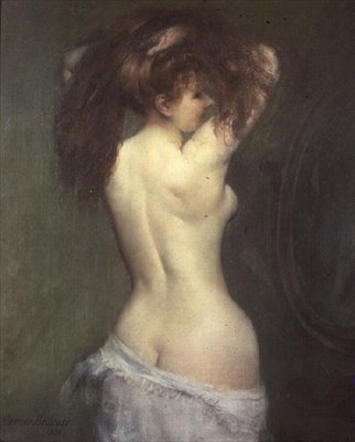 Toaleta autorstwa Louis Robert Carrier Belleuse