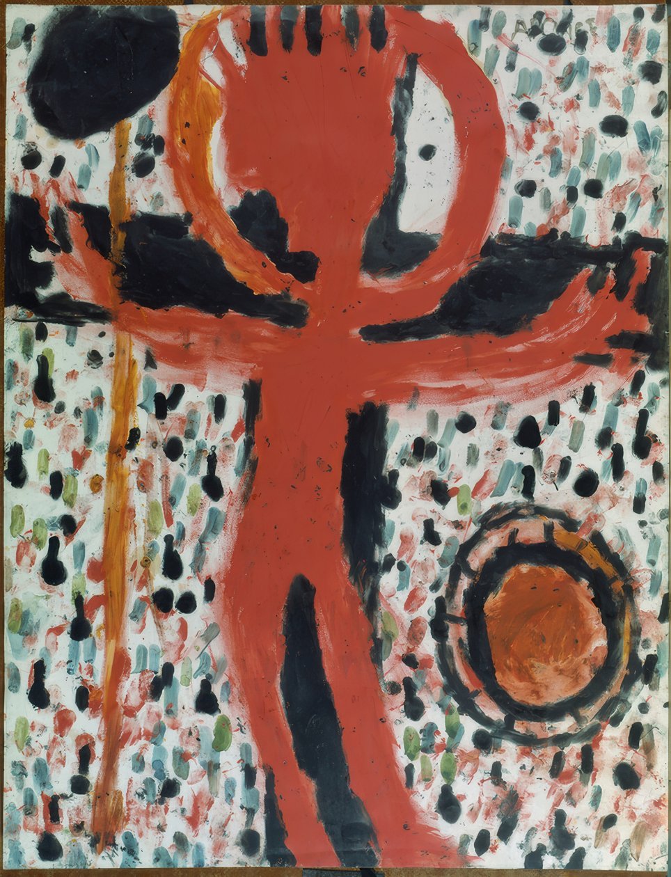 Un Christ de pan de verre. 1939 autorstwa Louis Soutter