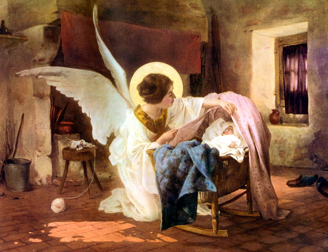 Anioł Stróż, 1926. autorstwa Louis Tessier