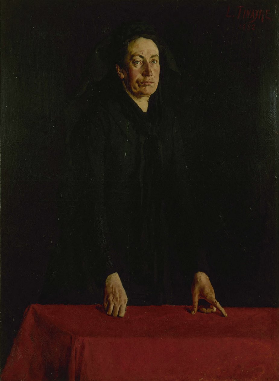 Portret Louise Michel 1830-1905, 1882. autorstwa Louis Tinayre