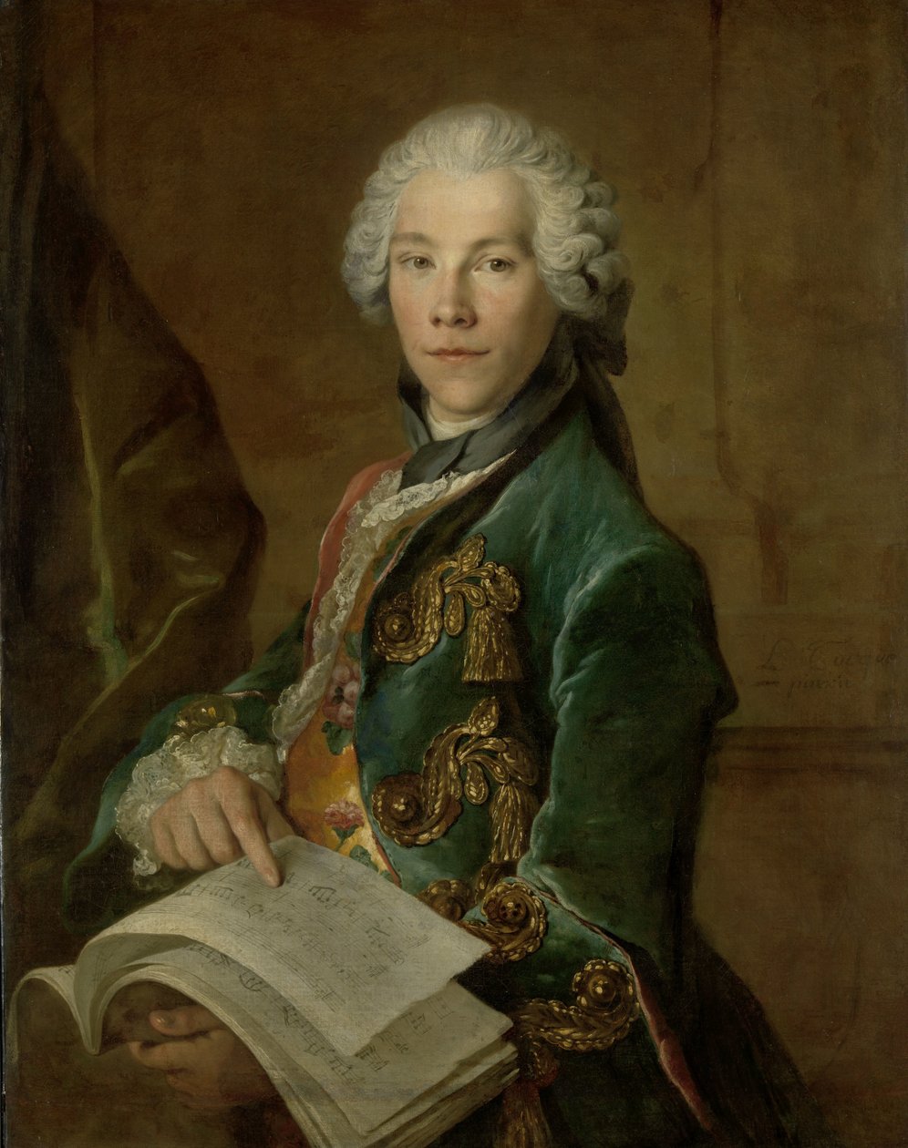 Portret Arnoldusa van Rijneveld Portret Arnoldusa van Rijneveld autorstwa Louis Tocqué