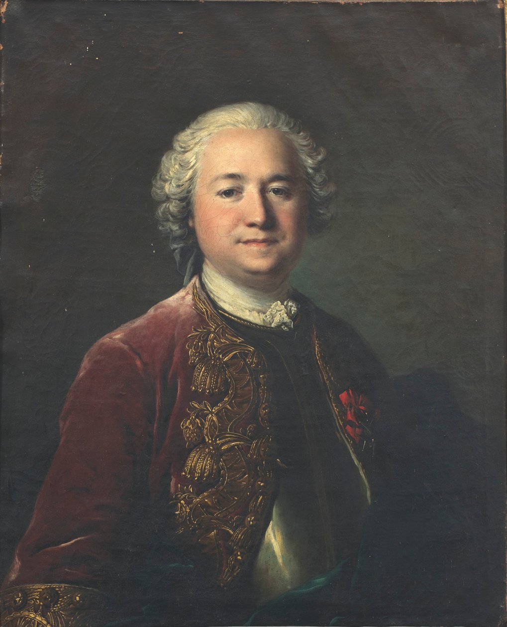 Portret Jeana-Nicolasa Mégreta de Sérilly (1702-1752) autorstwa Louis Tocqué
