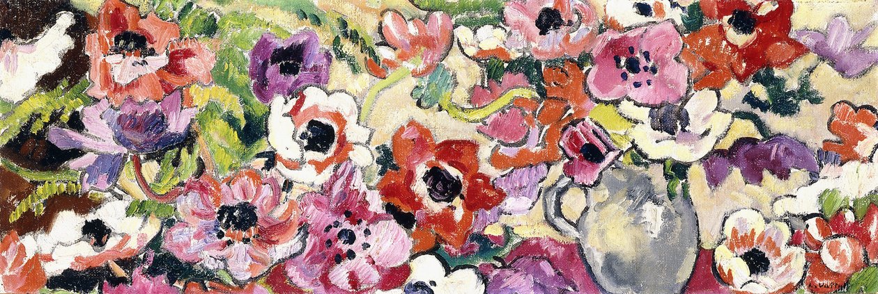 Bukiet kwiatów autorstwa Louis Valtat