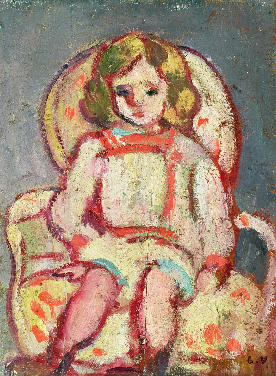 Dziecko w fotelu autorstwa Louis Valtat