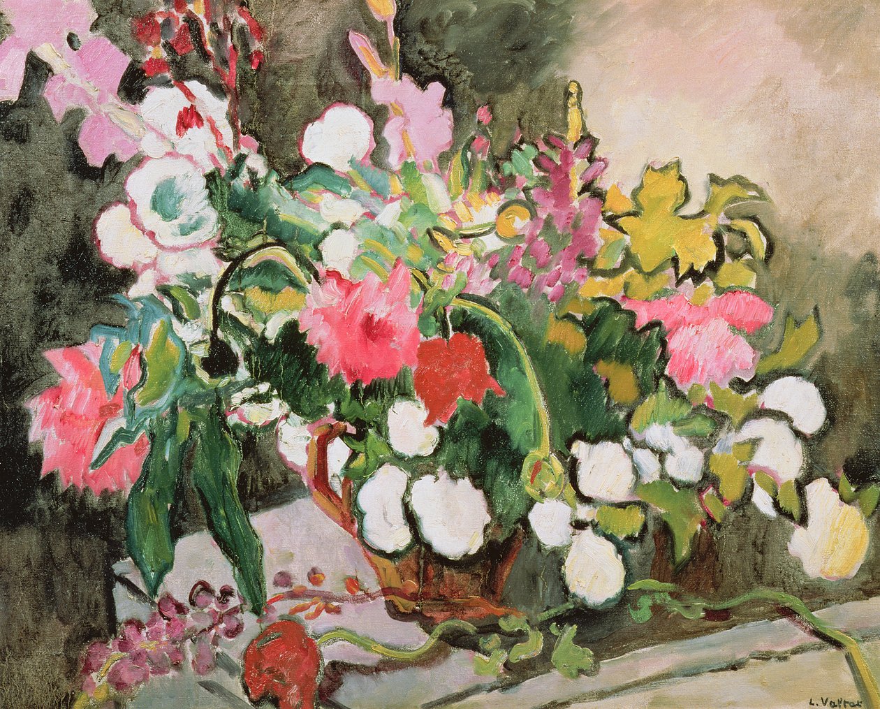 Duży bukiet autorstwa Louis Valtat