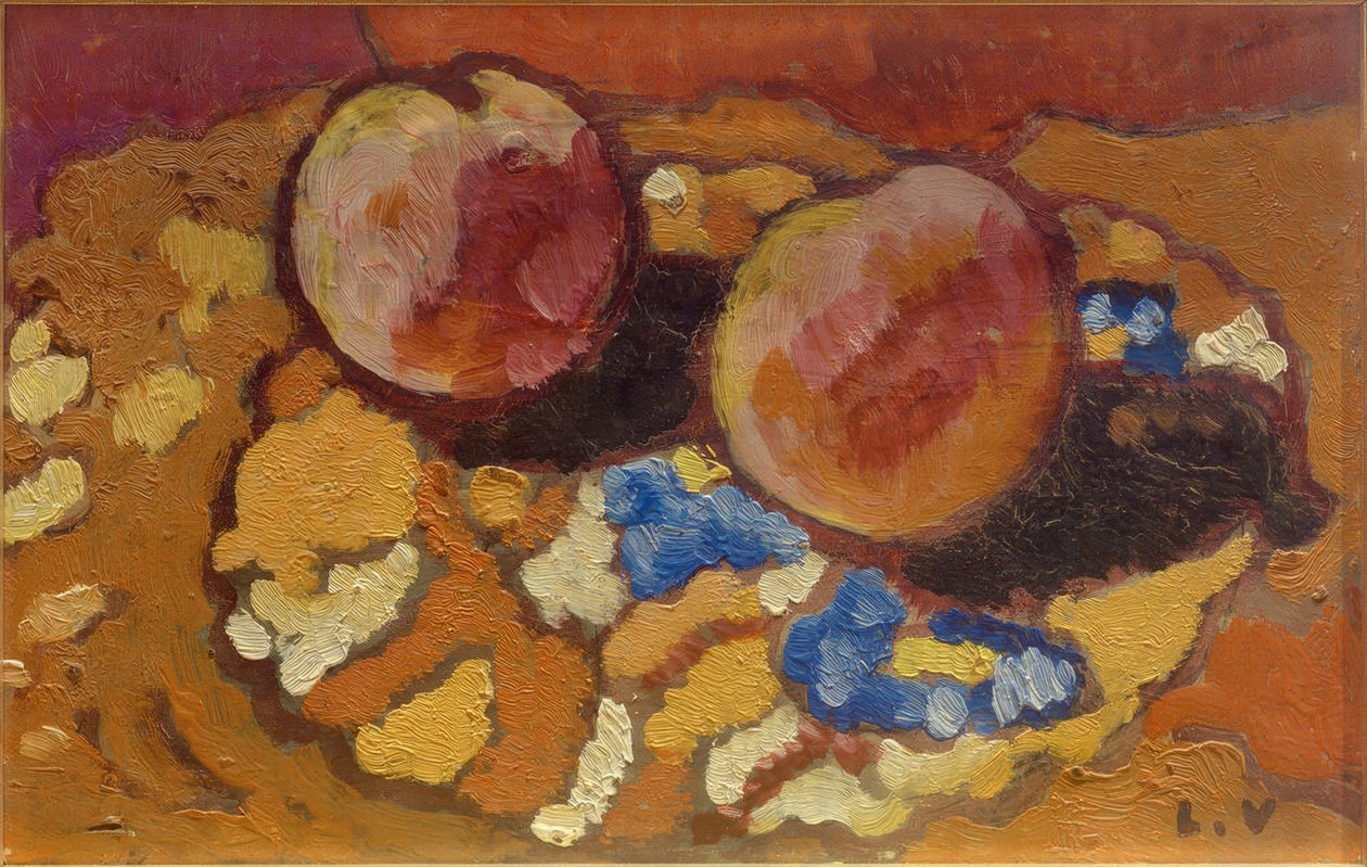Martwa natura z brzoskwiniami autorstwa Louis Valtat