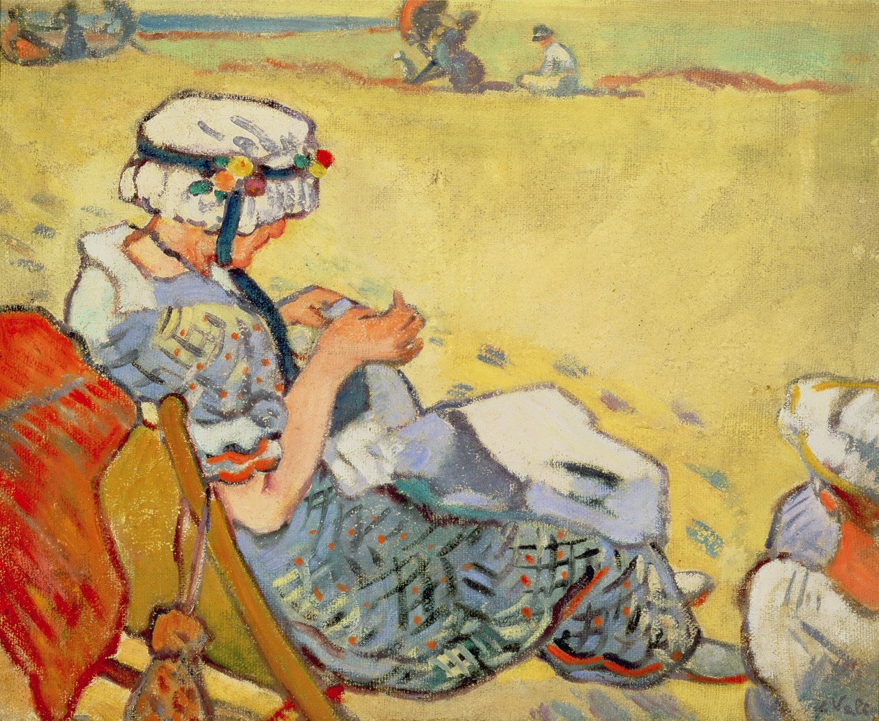 Na plaży autorstwa Louis Valtat