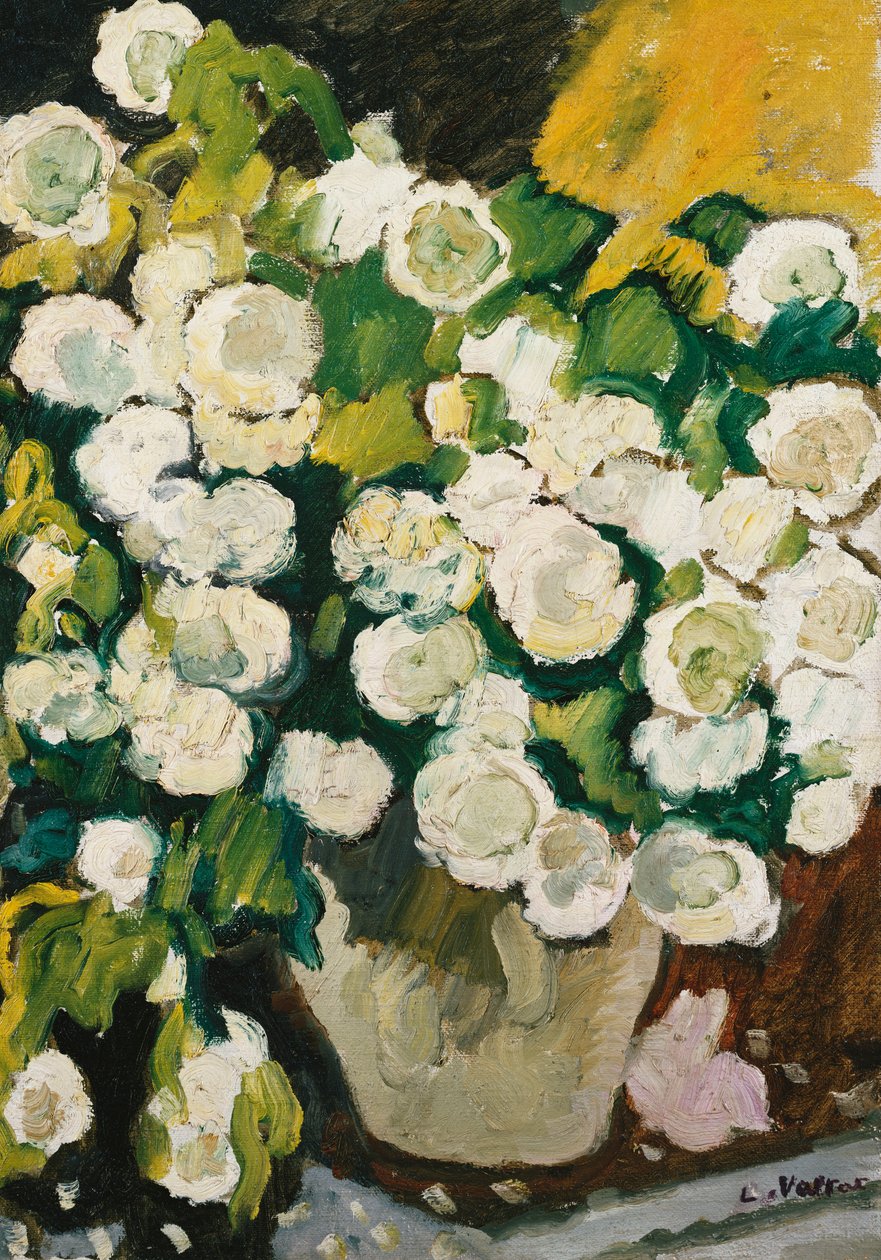 Bolas de neve (óleo sobre tela) polonês autorstwa Louis Valtat