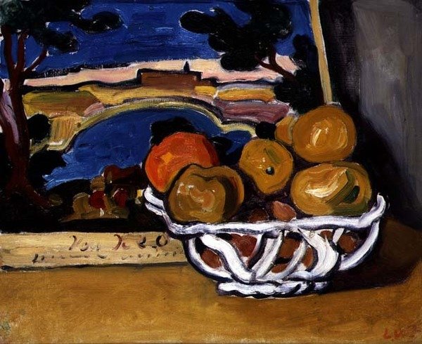 Martwa natura, ok. 1906 r. (olej na płótnie) autorstwa Louis Valtat