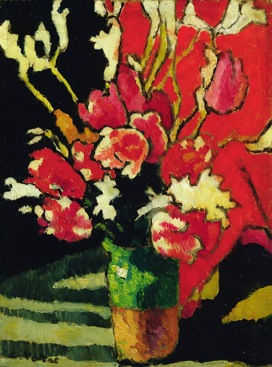 Martwa natura z kwiatami autorstwa Louis Valtat