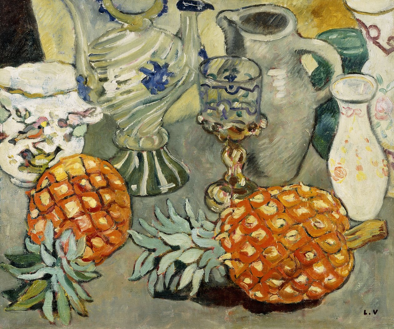 Martwa natura z ananasami; Nature Morte a l