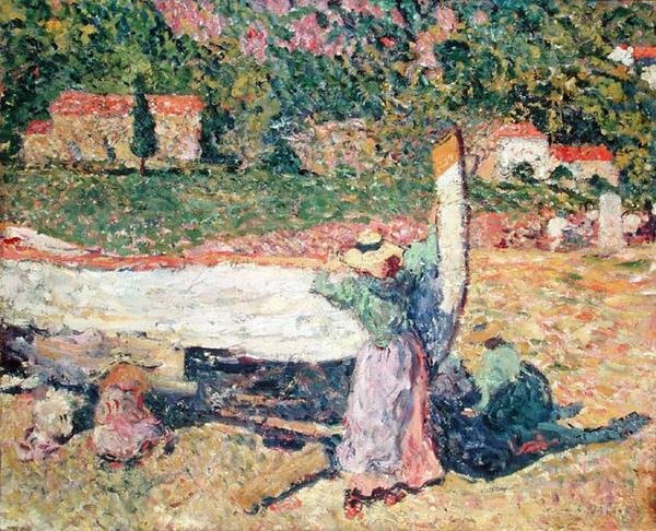 Łódź autorstwa Louis Valtat