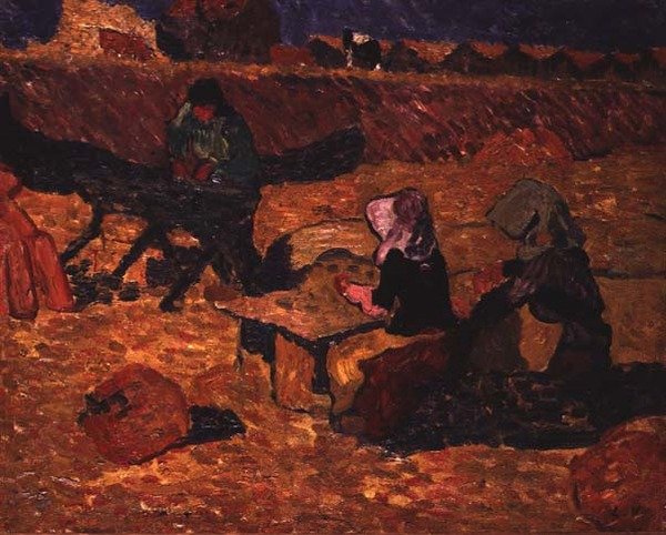 Rybie łuski (olej na płótnie) autorstwa Louis Valtat