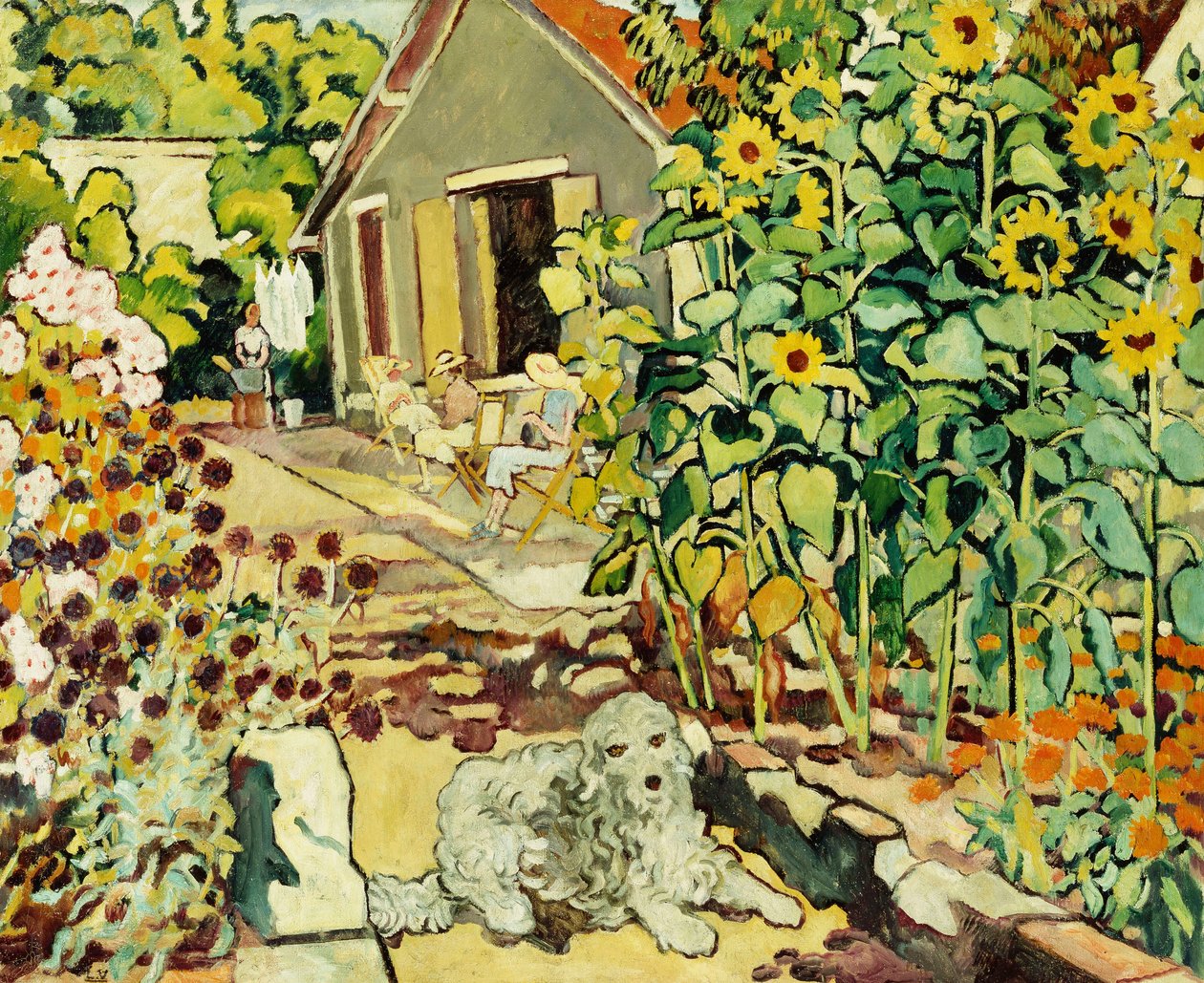 Dom w Choisel; Dom w Choiselu autorstwa Louis Valtat