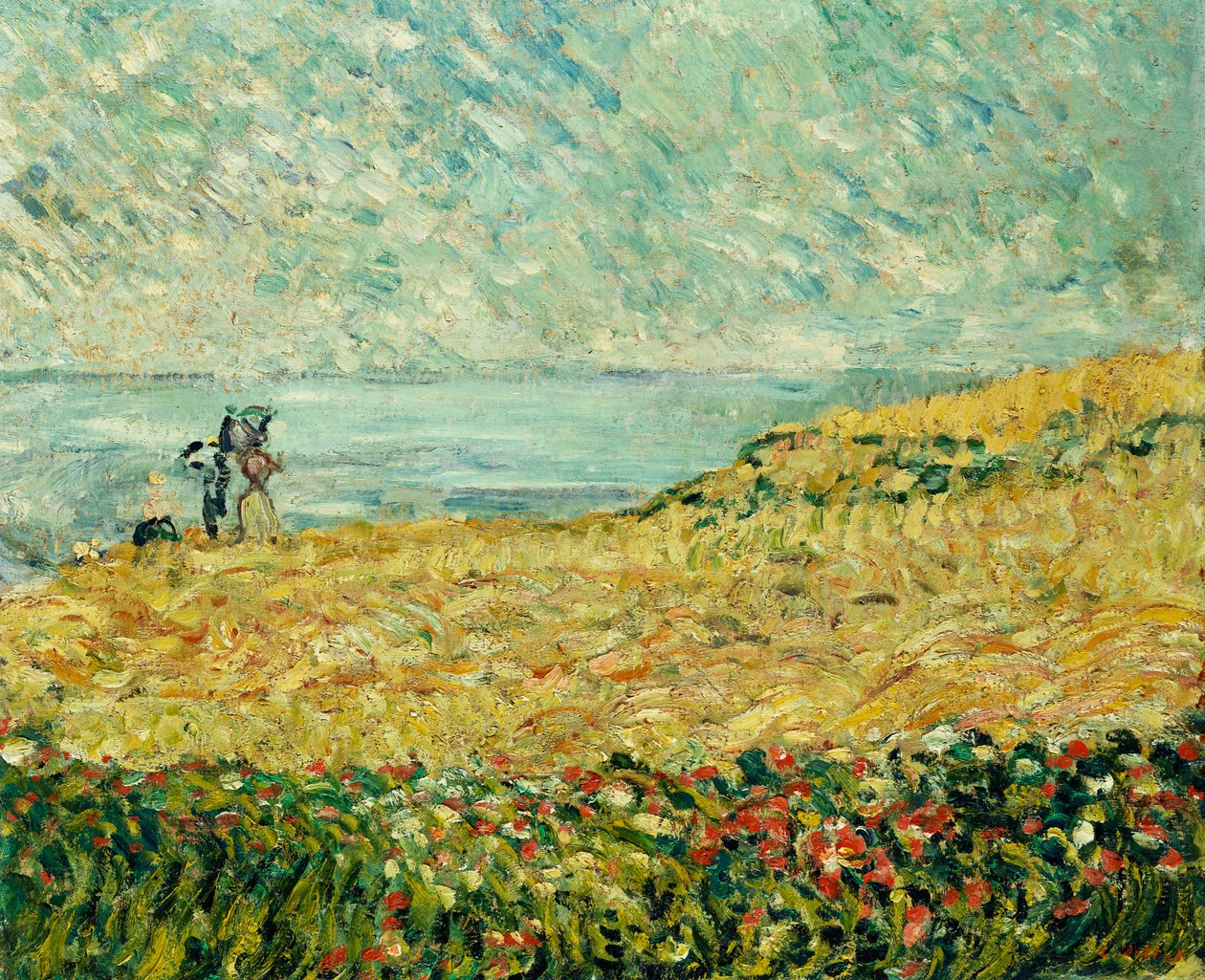 Spacer (olej na płótnie) autorstwa Louis Valtat