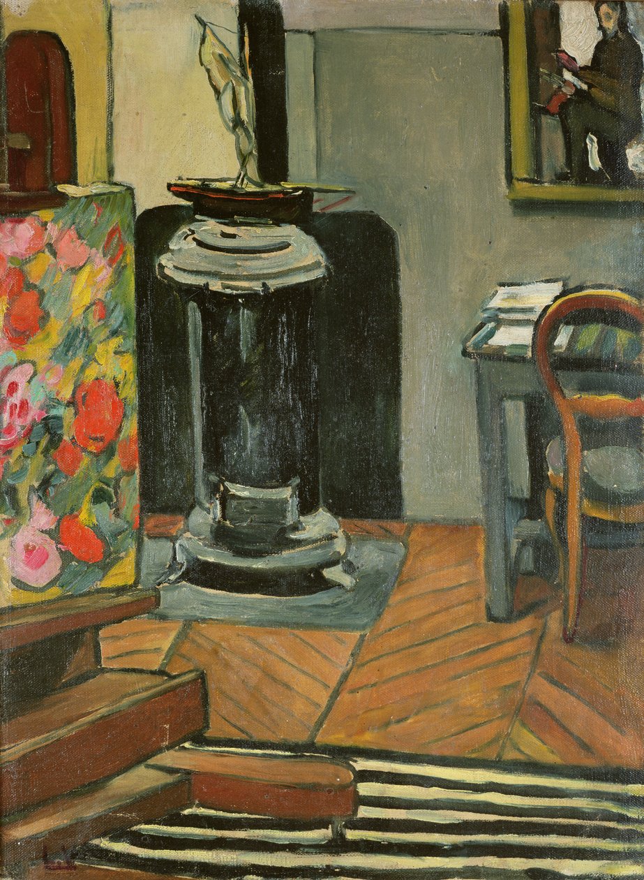 Piec w pracowni autorstwa Louis Valtat