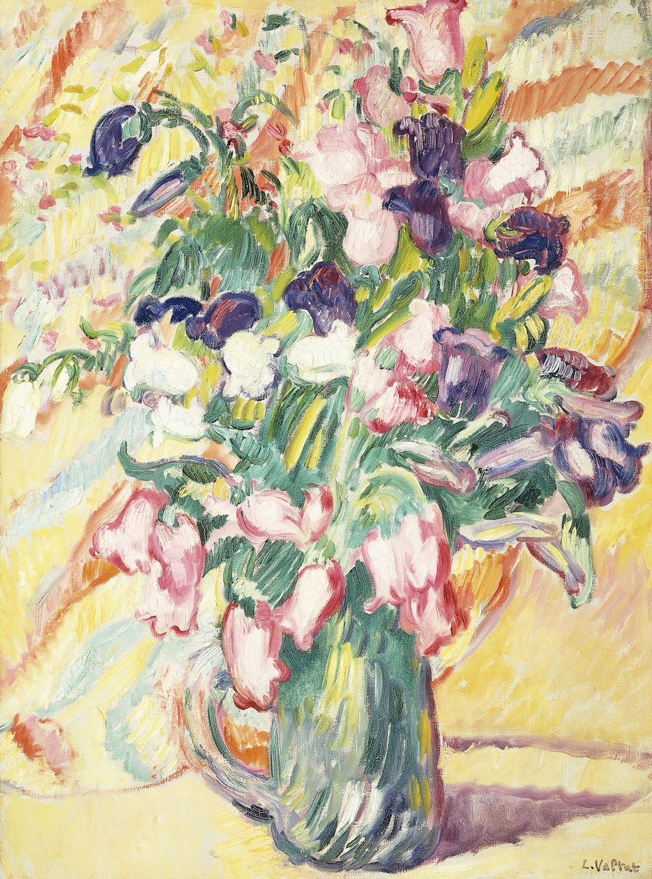 Wazon kwiatów; Wazon kwiatów autorstwa Louis Valtat