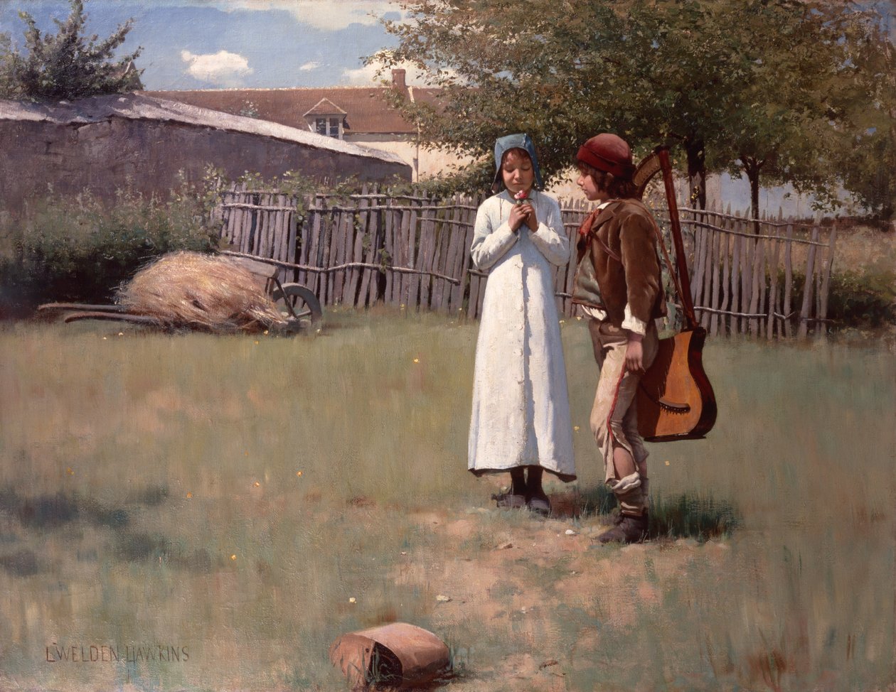 Les Preludes (olej na płótnie) autorstwa Louis Welden Hawkins
