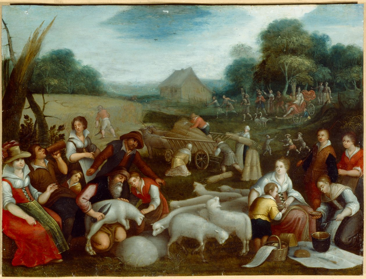 Lato (olej na płótnie) autorstwa Louis de (circle of) Caullery