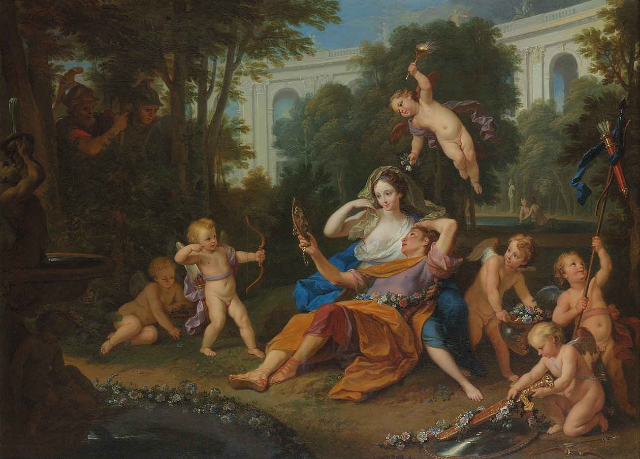 Rinaldo i Armida, 1704 autorstwa Louis de Boullogne