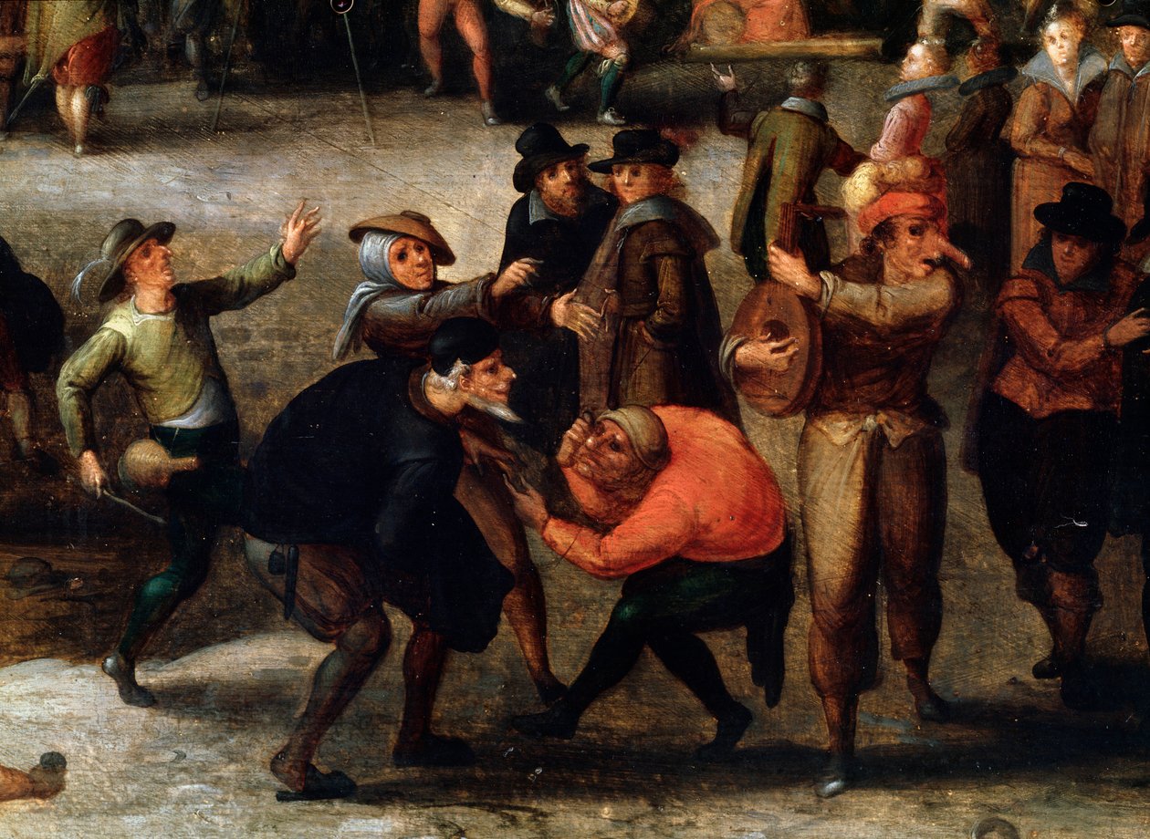 Szczegół karnawałowy, początek XVII wieku autorstwa Louis de Caullery
