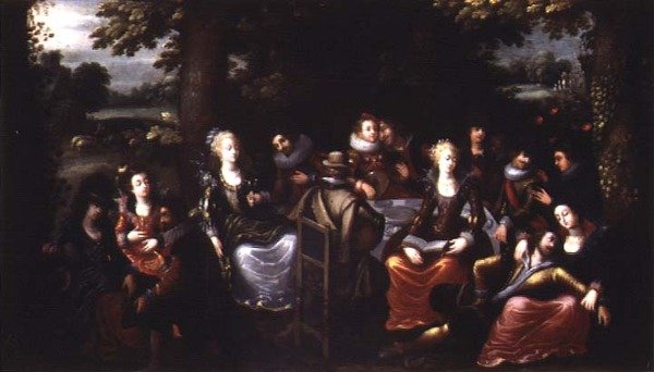 Garden Party autorstwa Louis de Caullery
