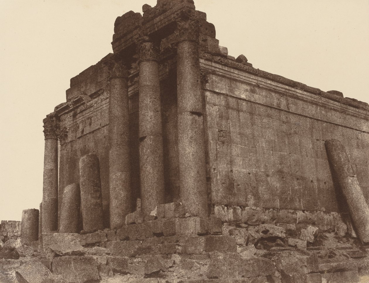 Baalbeck autorstwa Louis de Clercq