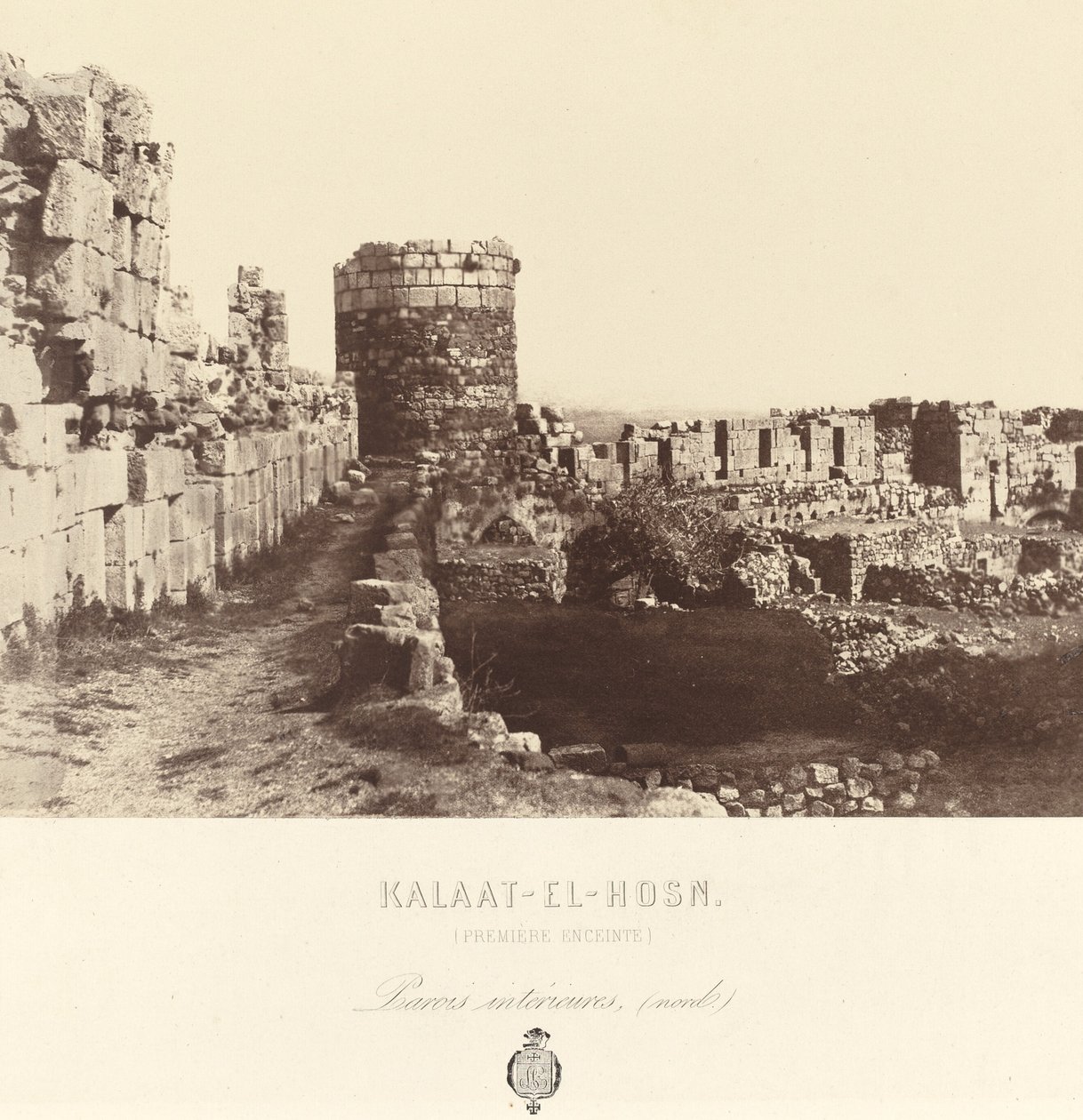 Kalaat el Hosn (Zamek Rycerzy, Syria) autorstwa Louis de Clercq