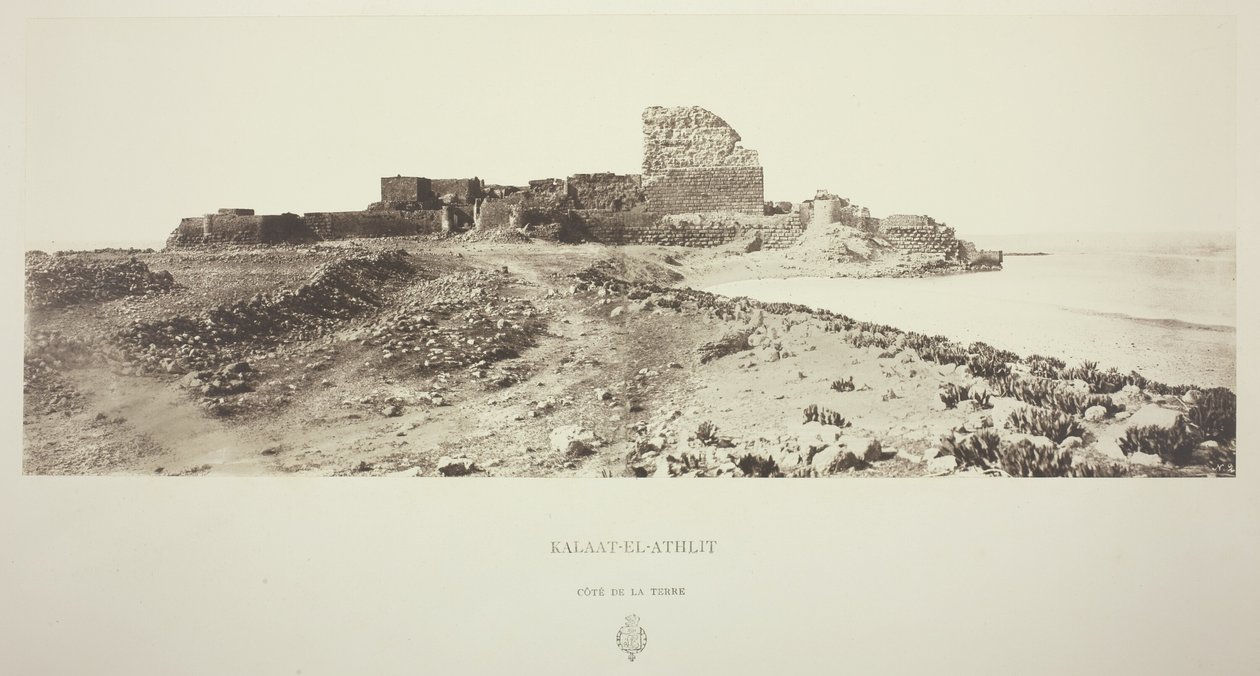Kalatt-El-Athlit, Strona Ziemi autorstwa Louis de Clercq