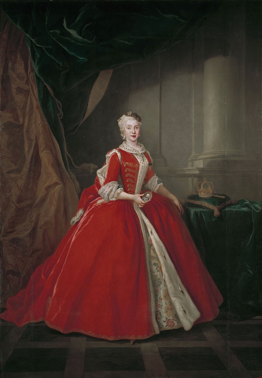 Maria Amalia z Saksonii autorstwa Louis de Silvestre