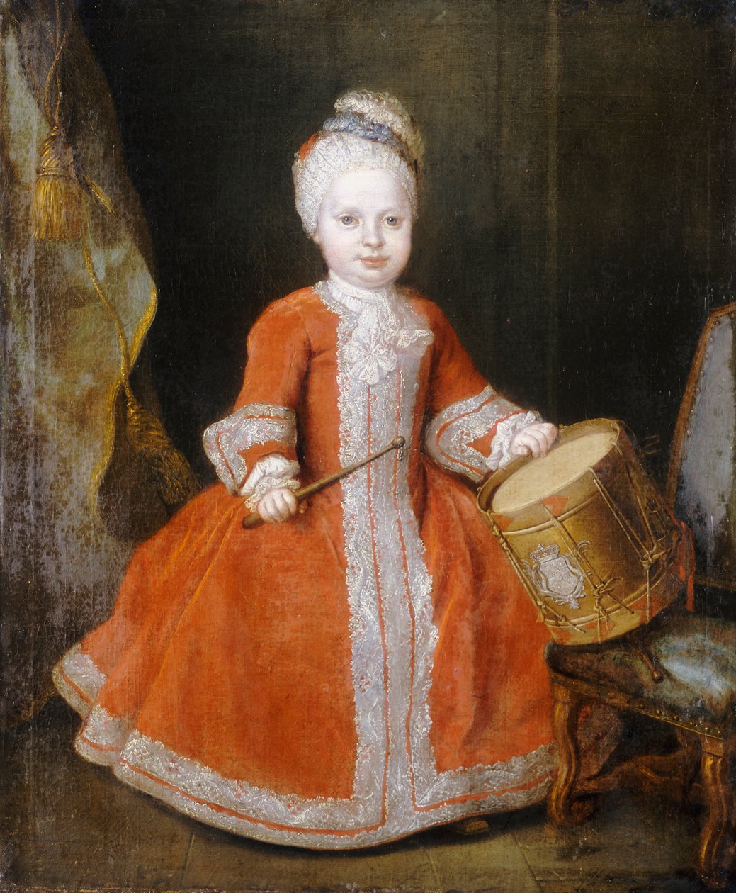 Portret księcia Ksawerego z Saksonii autorstwa Louis de Silvestre