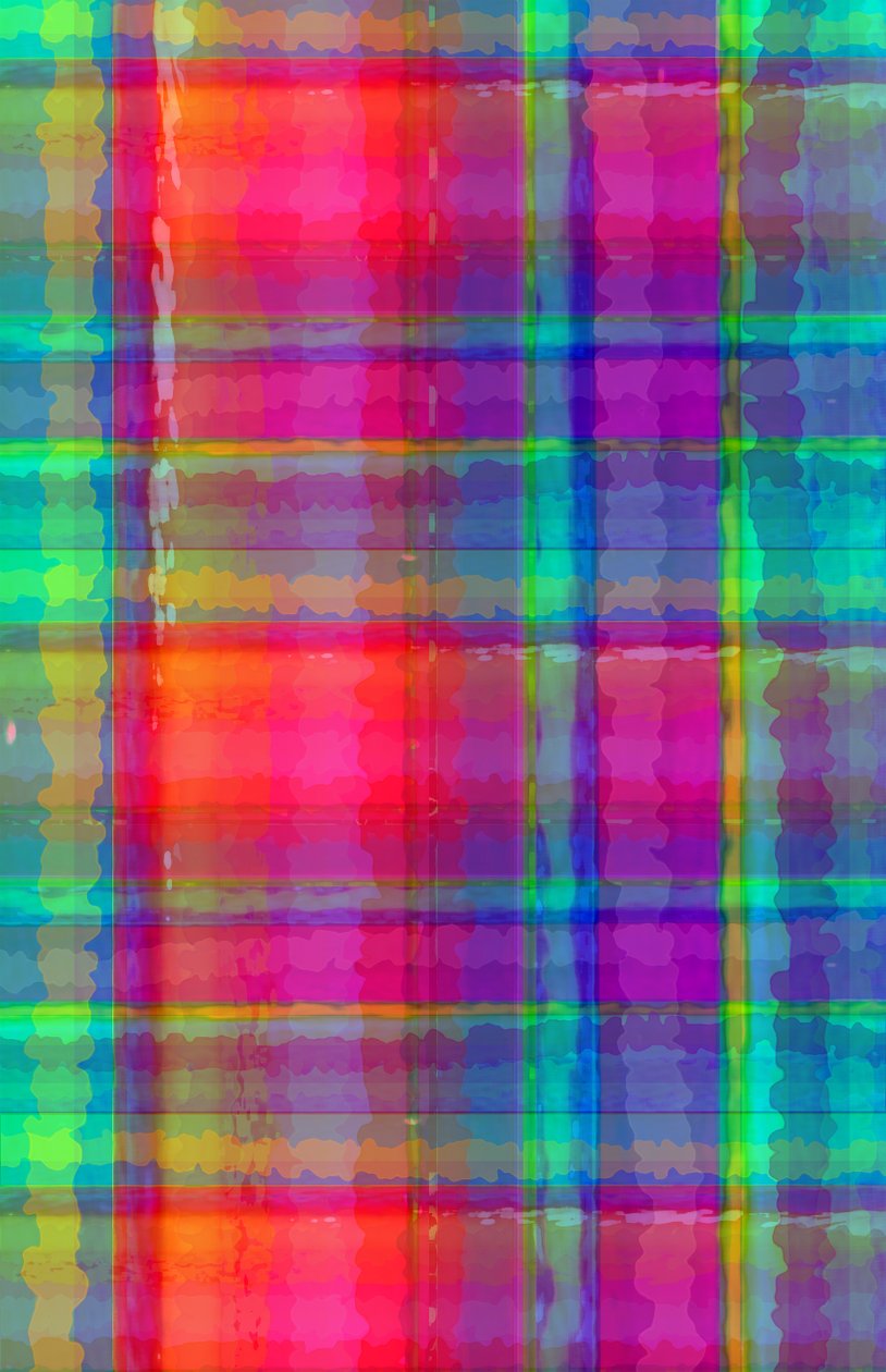 Bright Plaid (cyfrowy) autorstwa Louisa Hereford