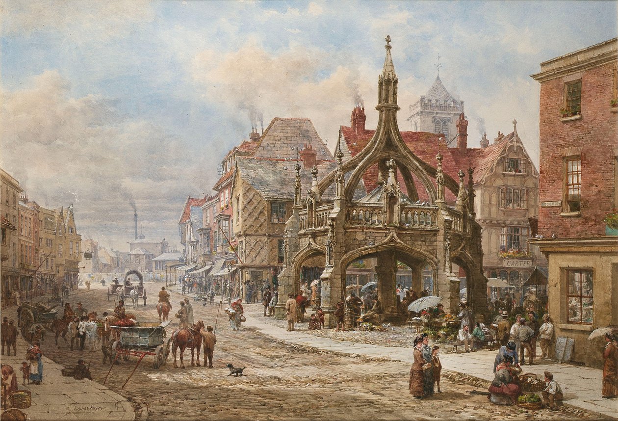 Krzyż Drobiowy, Salisbury autorstwa Louise Ingram Rayner