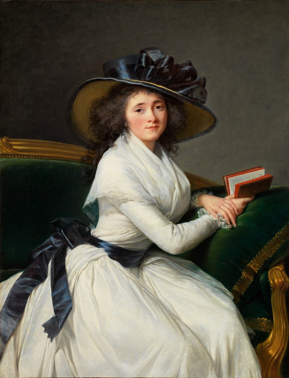 Portret Marie-Charlotte Bontemps (1762-1848), hrabiny La Châtre autorstwa Elisabeth Louise Vigee Lebrun