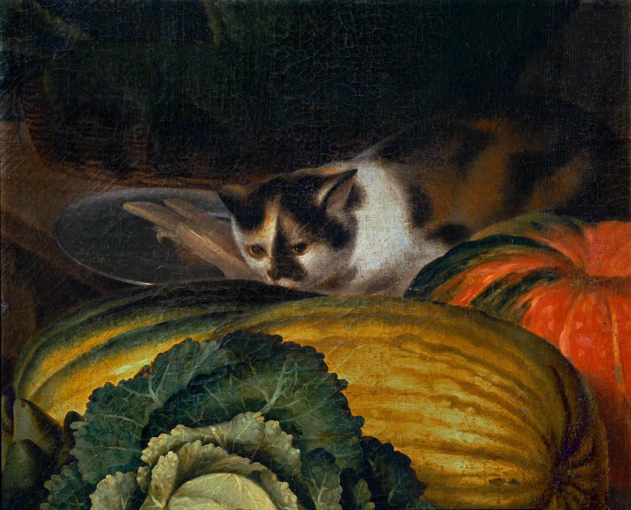 La marchande de fruits et legumes - Zielony sklep ... autorstwa Louise (circle of) Moillon