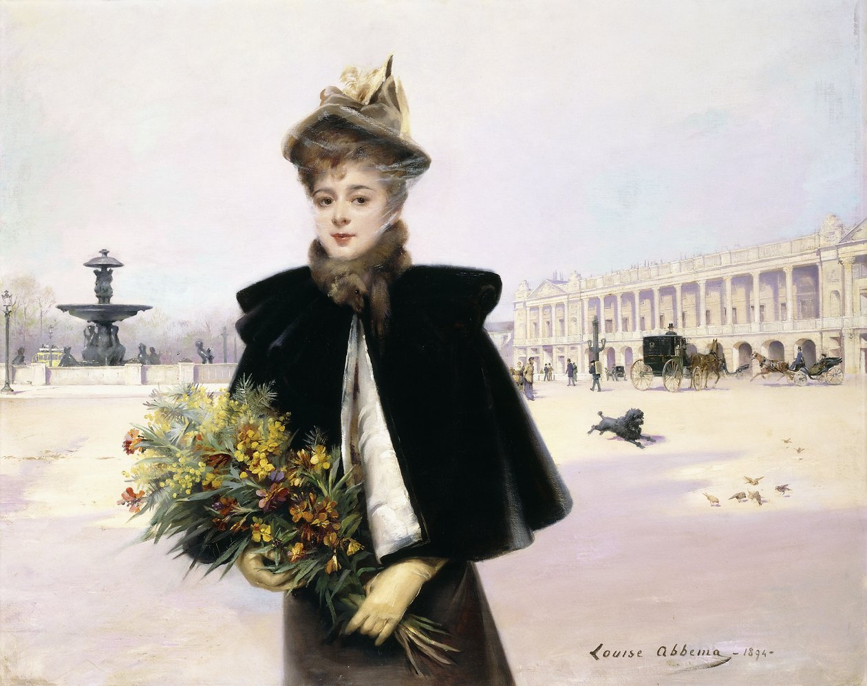 Kwietniowy poranek, 1894 autorstwa Louise Abbéma