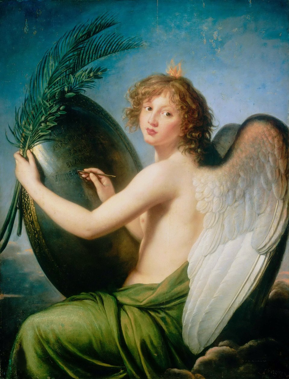 Geniusz Aleksandra I, 1814. autorstwa Elisabeth Louise Vigee Lebrun