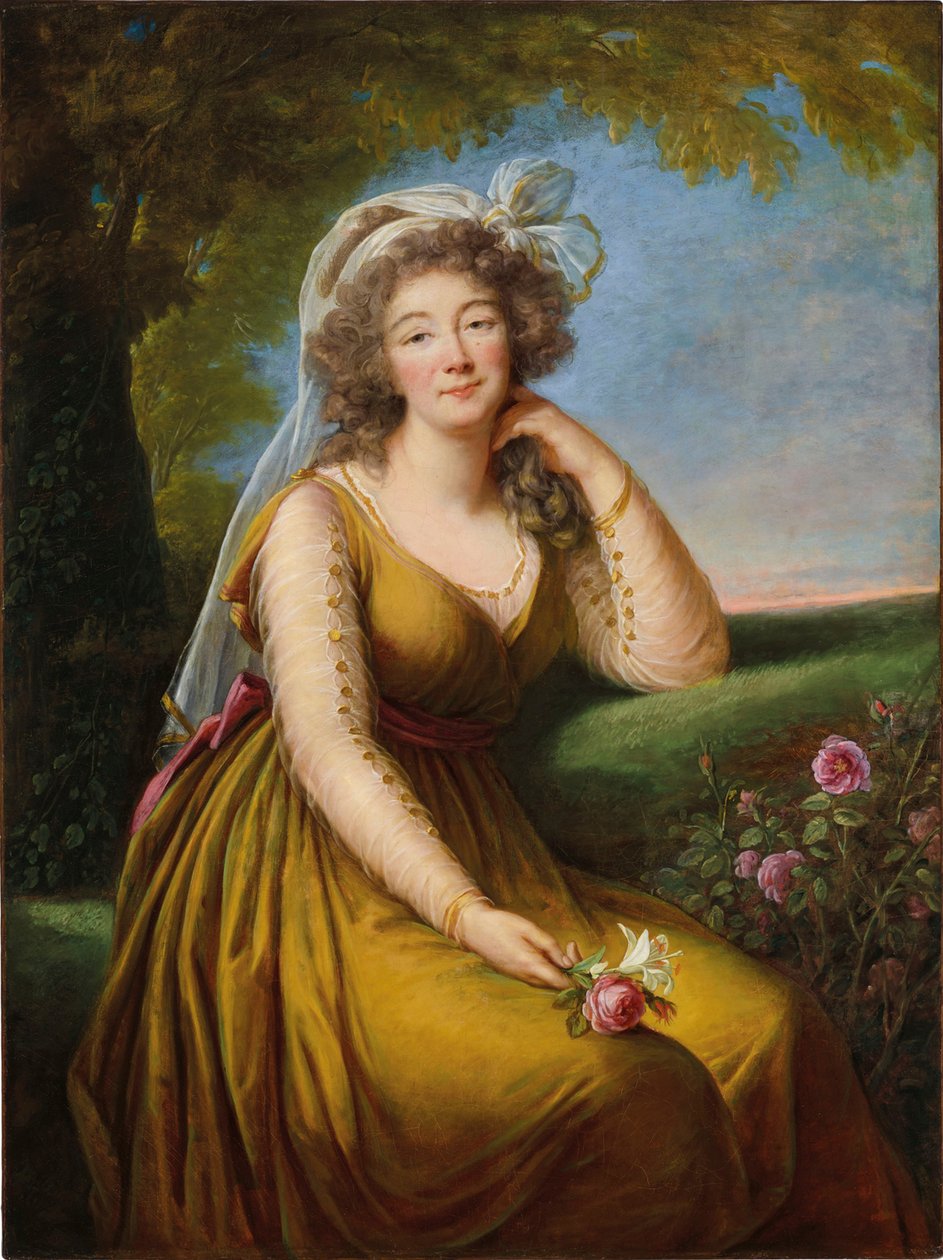 Jeanne Bécu, hrabina Du Barry 1743-1793. autorstwa Elisabeth Louise Vigee Lebrun