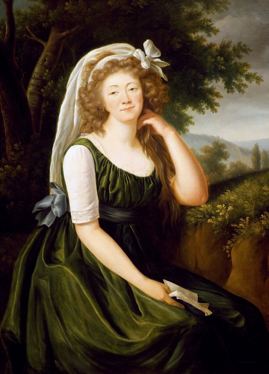 Jeanne Bécu, hrabina Du Barry 1743-1793. autorstwa Elisabeth Louise Vigee Lebrun