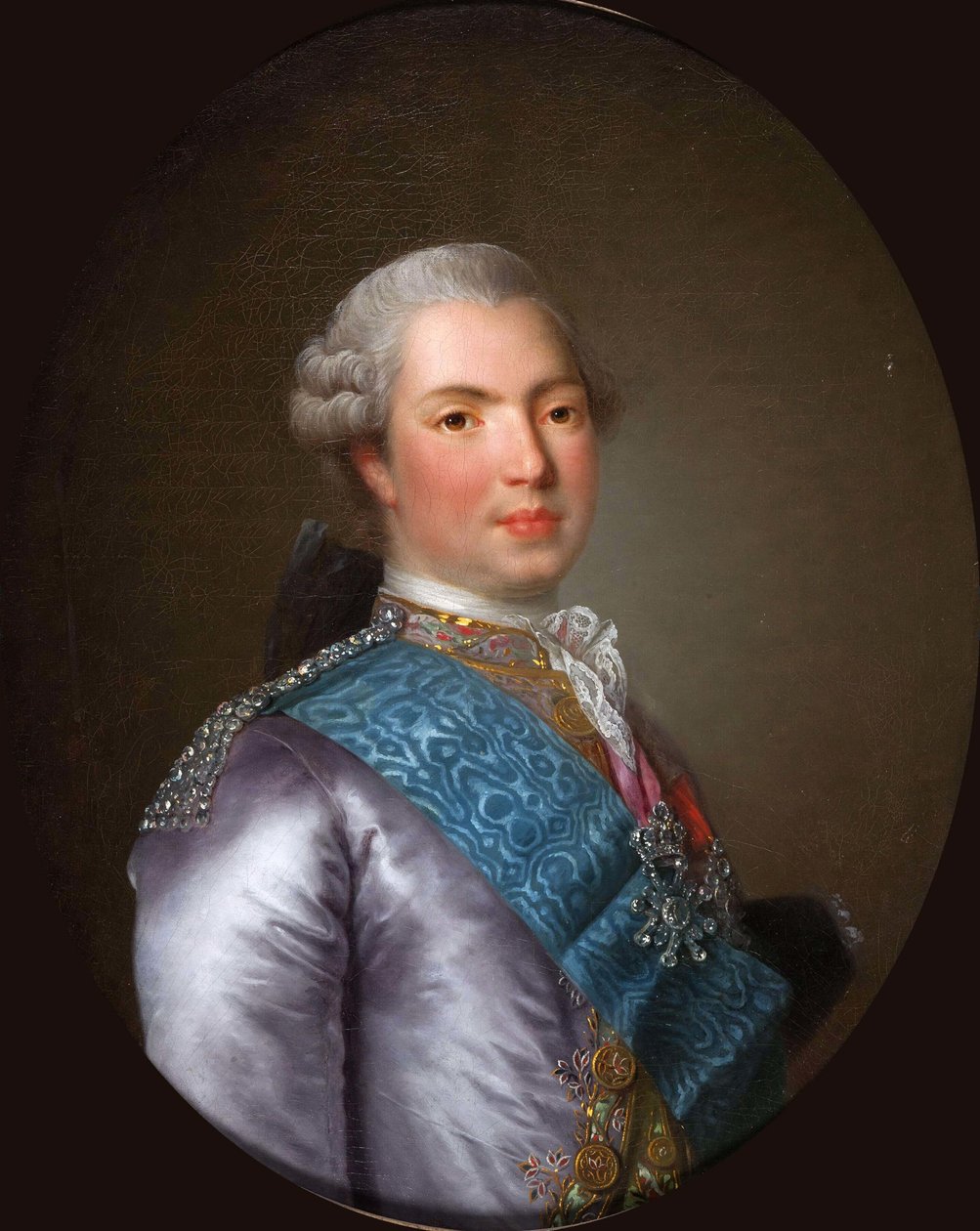 Louis Stanislas Xavier 1755-1824, hrabia Prowansji, 1773. autorstwa Elisabeth Louise Vigee Lebrun