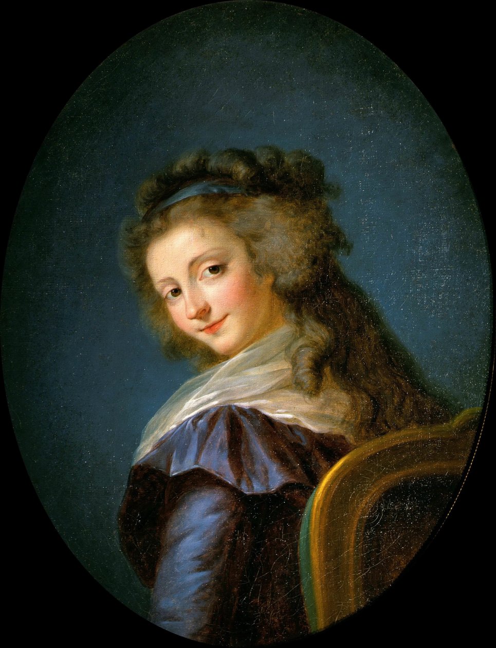 Portret Adelajdy de la Briche 1755-1844, 1790. autorstwa Elisabeth Louise Vigee Lebrun