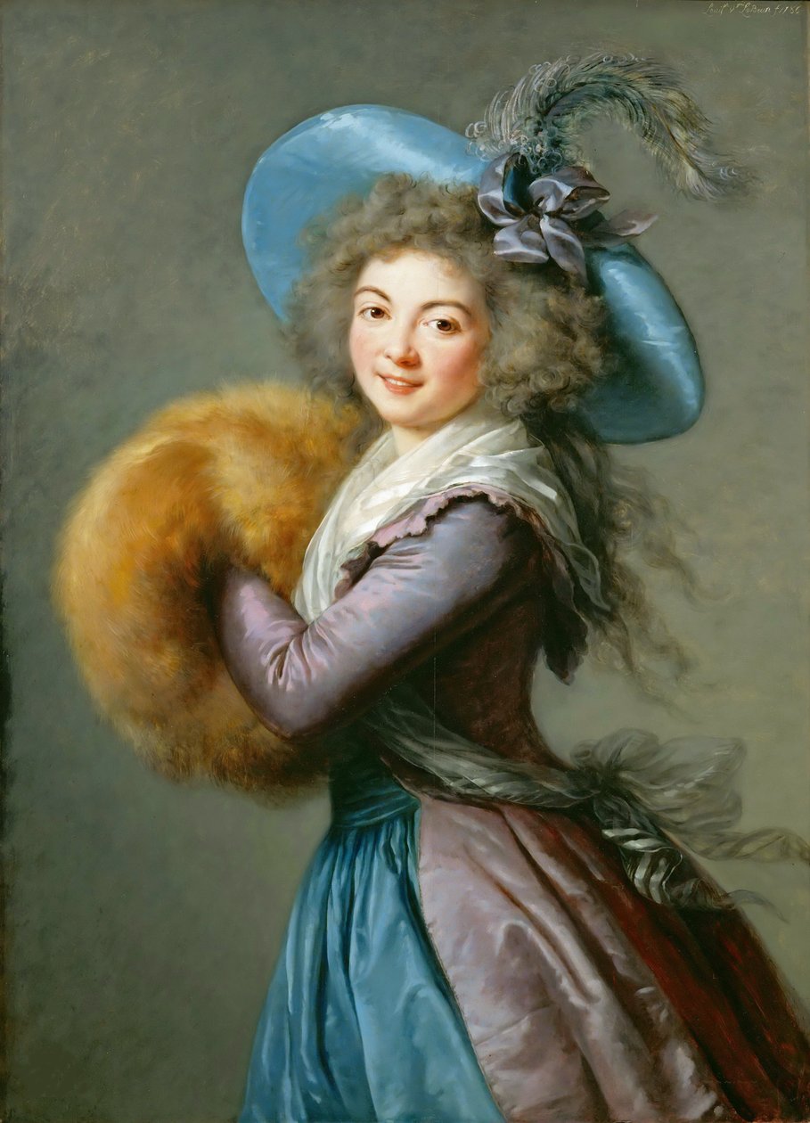Portret madame Molé-Raymond, 1786. autorstwa Elisabeth Louise Vigee Lebrun