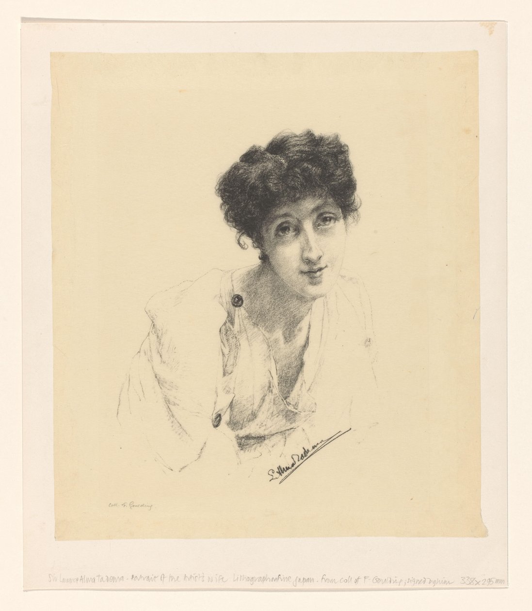 Portret Laury Teresy Alma-Tadema autorstwa Lourens Alma Tadema
