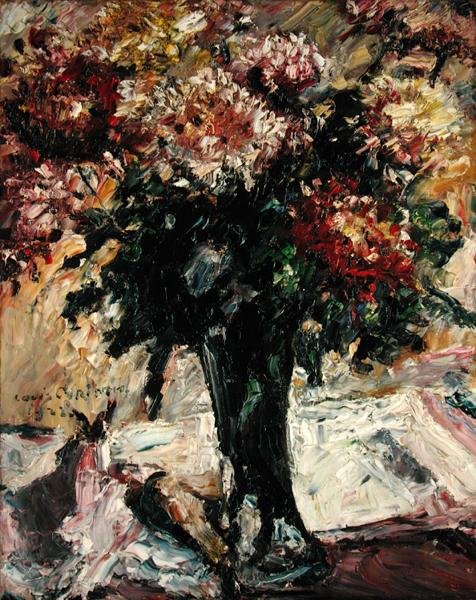 Chryzantemy, 1922 autorstwa Lovis Corinth