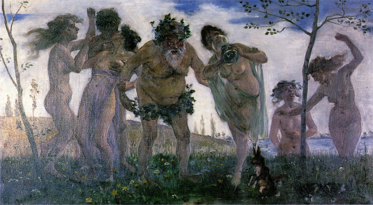 bachchantenzugan autorstwa Lovis Corinth
