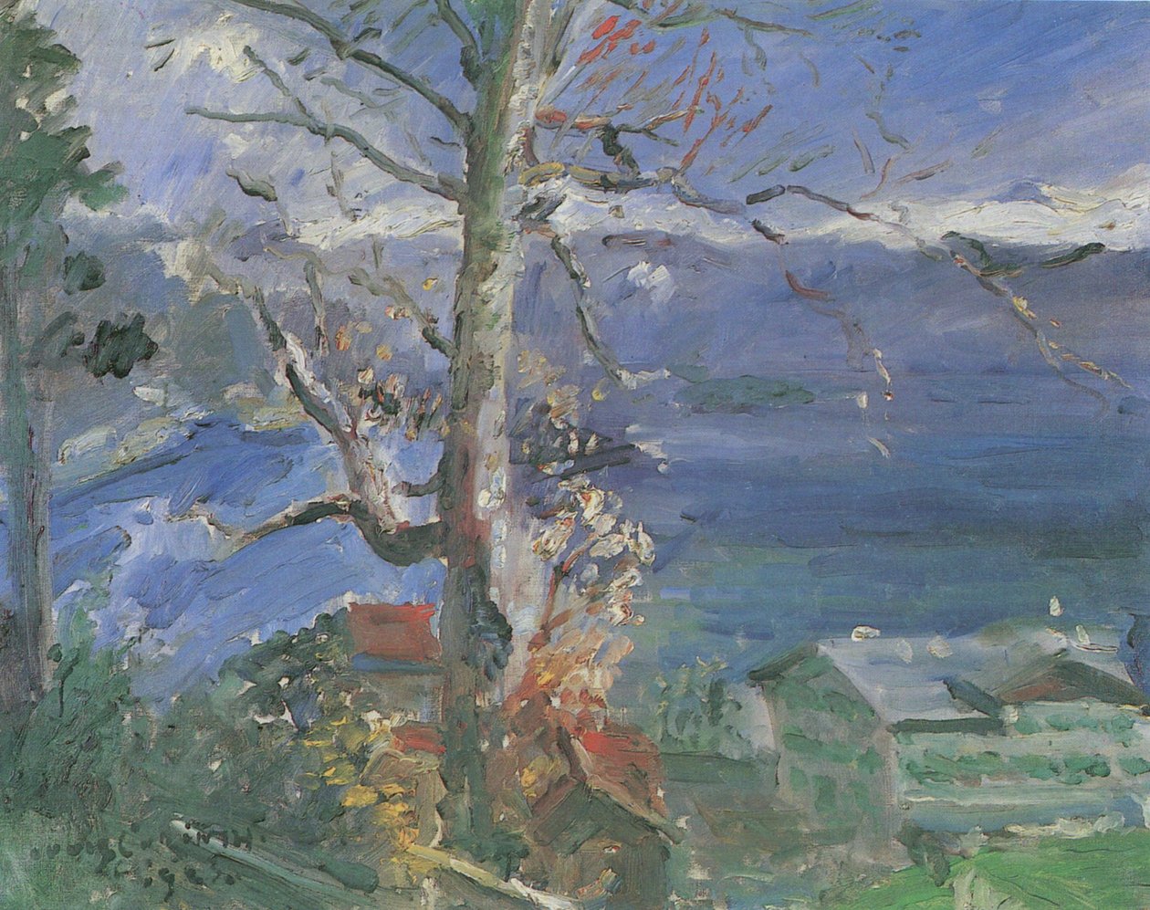Drzewo nad Walchensee autorstwa Lovis Corinth