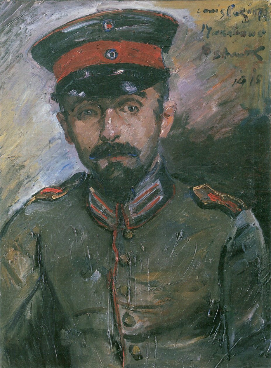 Malarz Makkabaus-Hermann Struck autorstwa Lovis Corinth